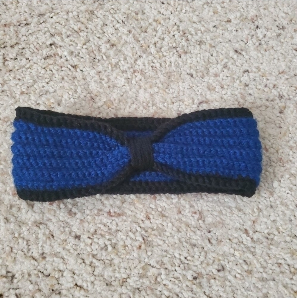 Handmade crochet ear warmer. Hand made, by Me, Crochet ear warmer.